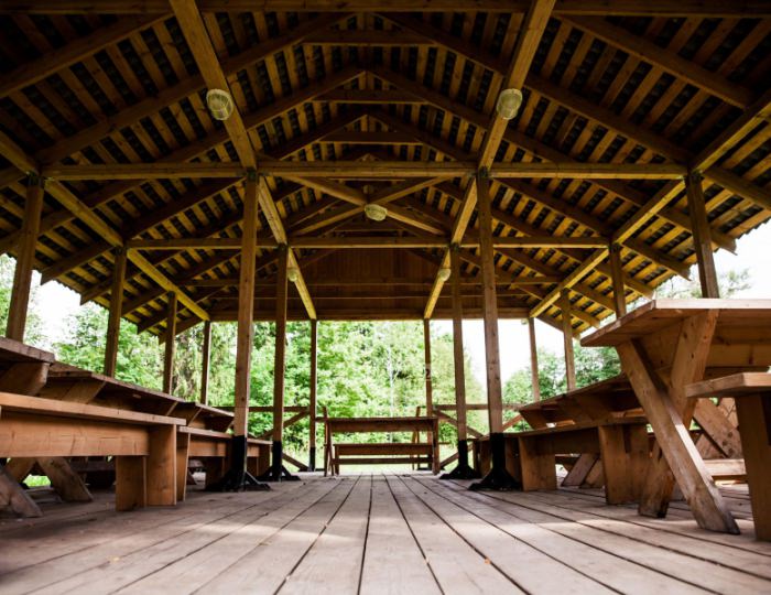 Большая площадка барбекью - Гостиничный комплекс «Абрамцево»